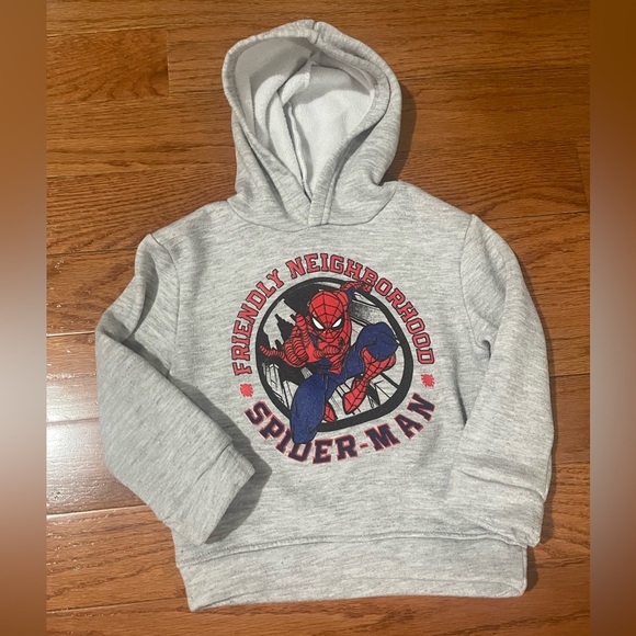 Toddler Spiderman Hoodie - 3T - Picture 2 of 5